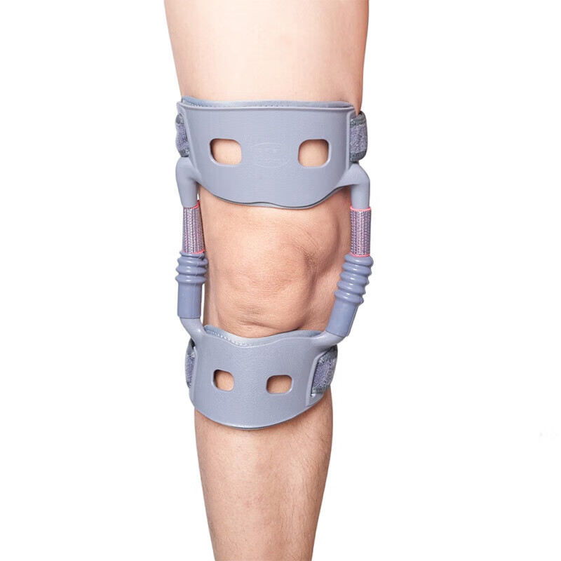 膝盖外骨骼助力行走器老人支撑行走膝关节固定支具护膝防摔 深灰色(第四代全新升级)左腿 S 深灰色(第四代全新升级)左腿 S