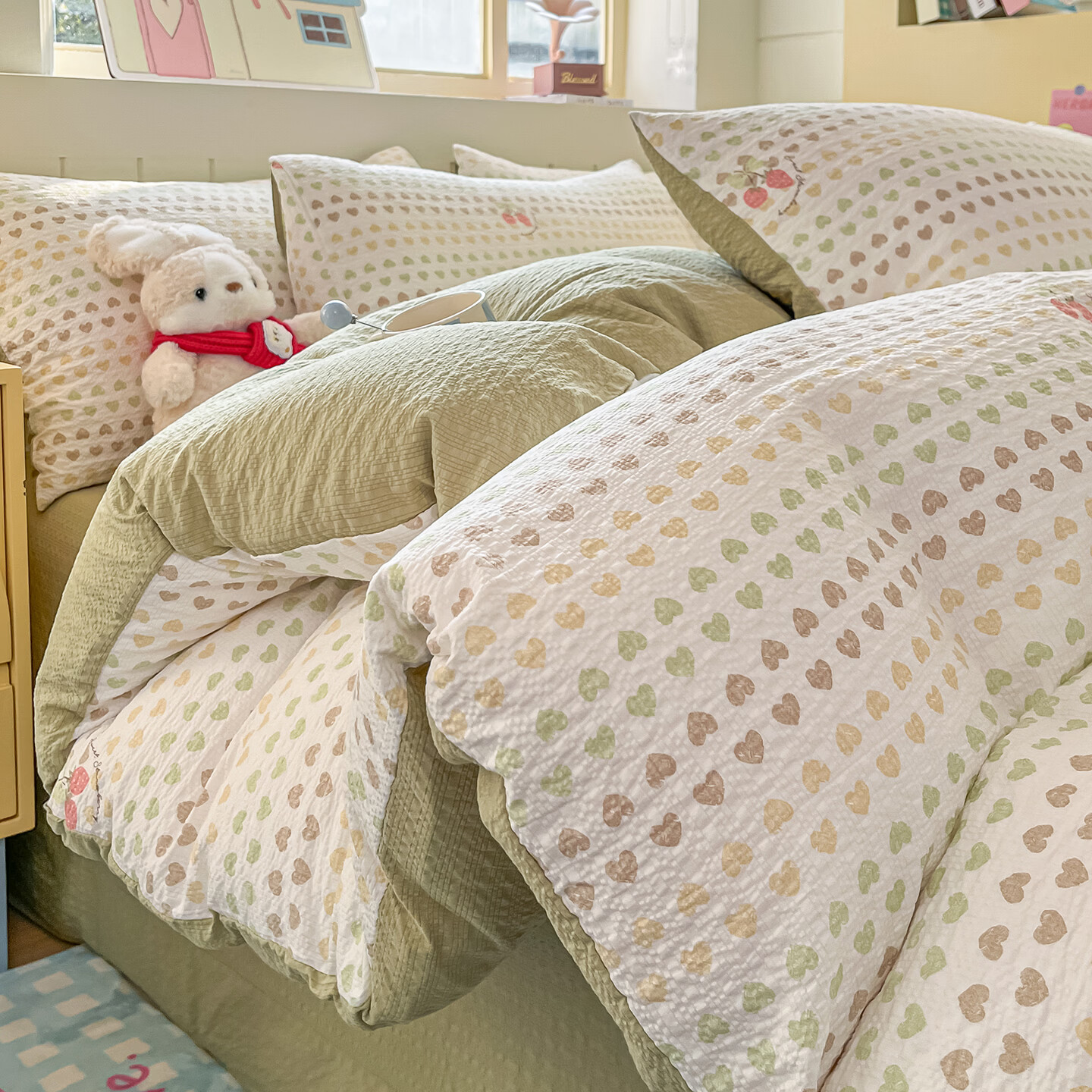 A����֯��˫��ɴ�ļ���С���³�����ܽɴ����ɴ������Ʒ ��ɫ���� 1.8�� ������ ������200*230cm�� 79Ԫ