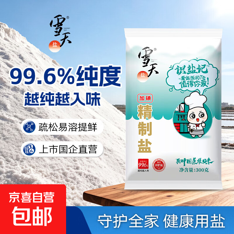 雪天加碘盐2袋 1元 - 线报酷