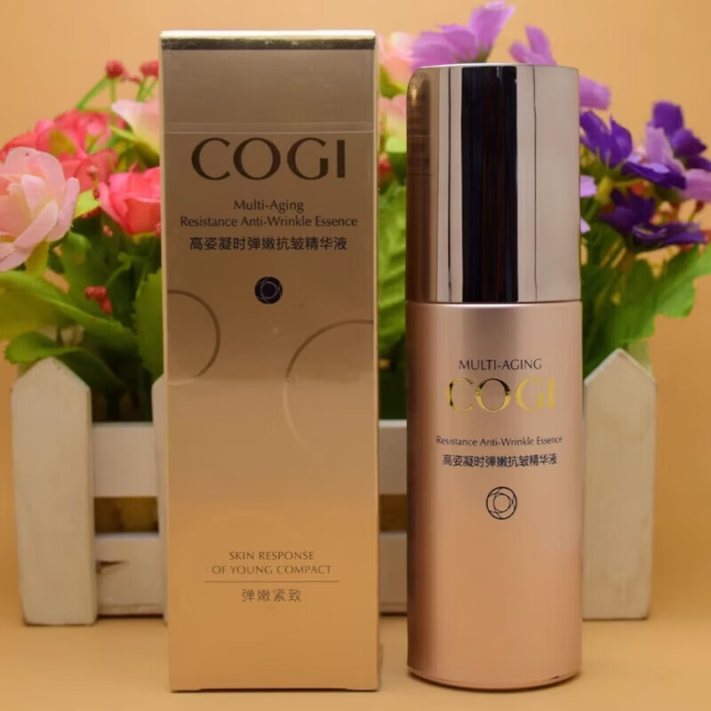 高姿黄金油双萃焕活精华油胶原多肽淡纹紧致养肤护肤品修护精华液 凝时弹嫩抗皱精华液40ml