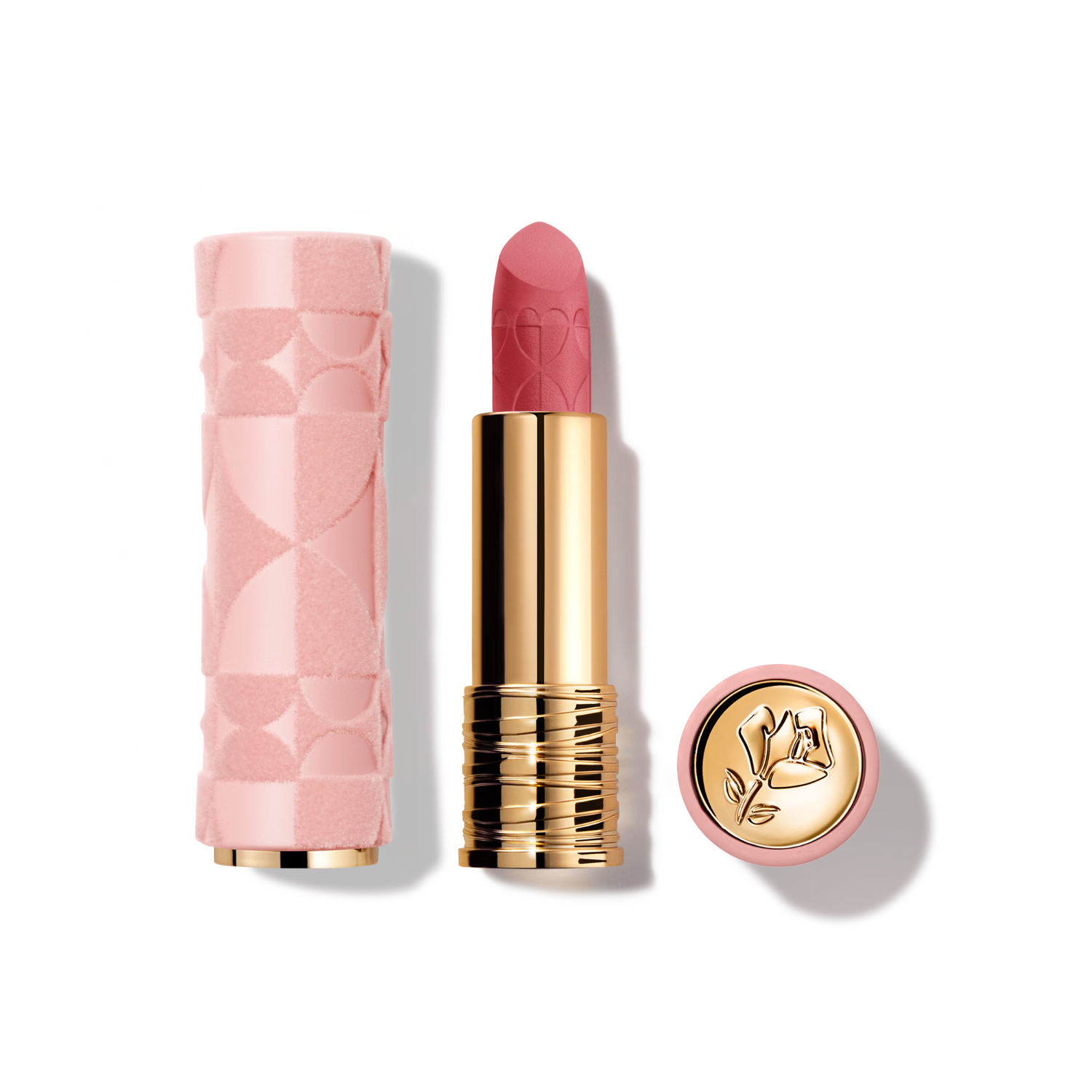 兰蔻限定口红#375自在粉菁纯丝绒雾面唇膏化妆品礼盒送女友生日礼物