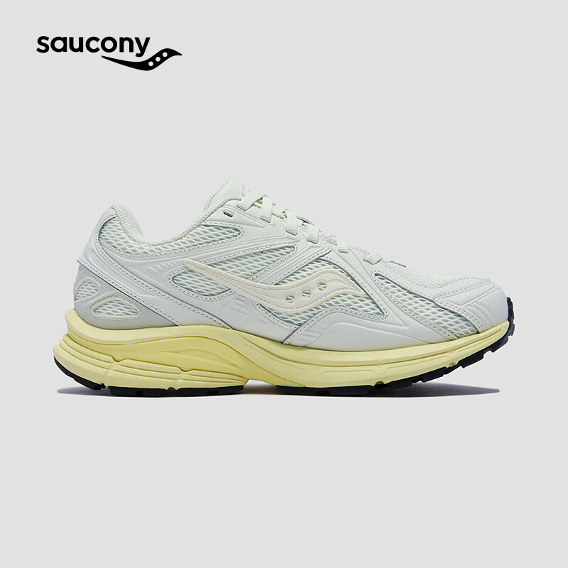 SAUCONY索康尼KINVARA 4 RE男女复古情侣厚底休闲运动舒适跑鞋K4 米黄色39 42