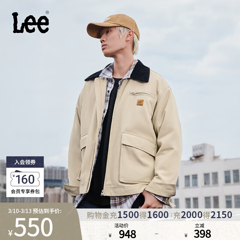 Lee���ʰ�ײɫ���䷭�칤װ��ڴ������Ůͬ��п��������г��� ����ɫ L 399Ԫ