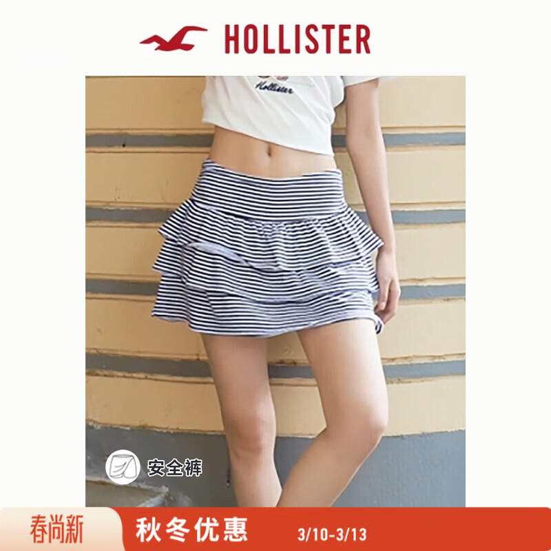 HOLLISTER25�ļ��������ٷ���������ȹȹ��Ůװ343-5086 ���������� L (165/80A)��׼��