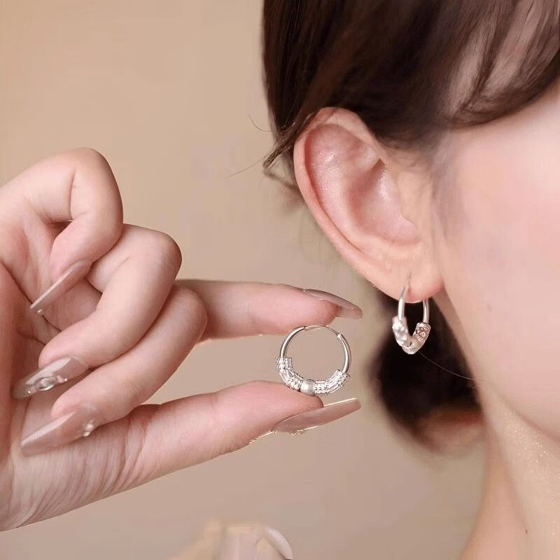 【女神节福利】2026新中式圆珠er气质精致轻奢洋气耳环ztb 【原装礼盒】+一对耳环