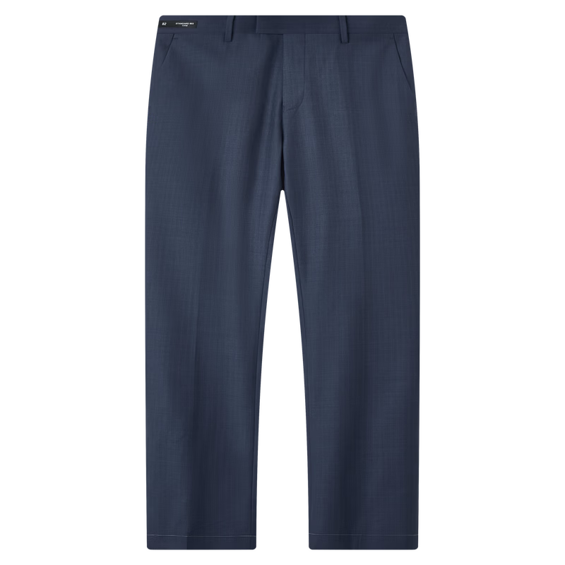 九牧王男褲西褲【商場(chǎng)同款 品質(zhì)羊毛】春季耐磨抗皺易打理直筒褲子男