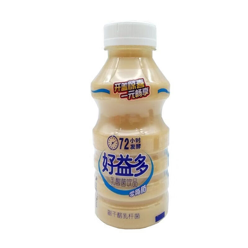 乳酸菌饮品原味蓝草味0脂肪益生菌发酵酸奶整箱340ml