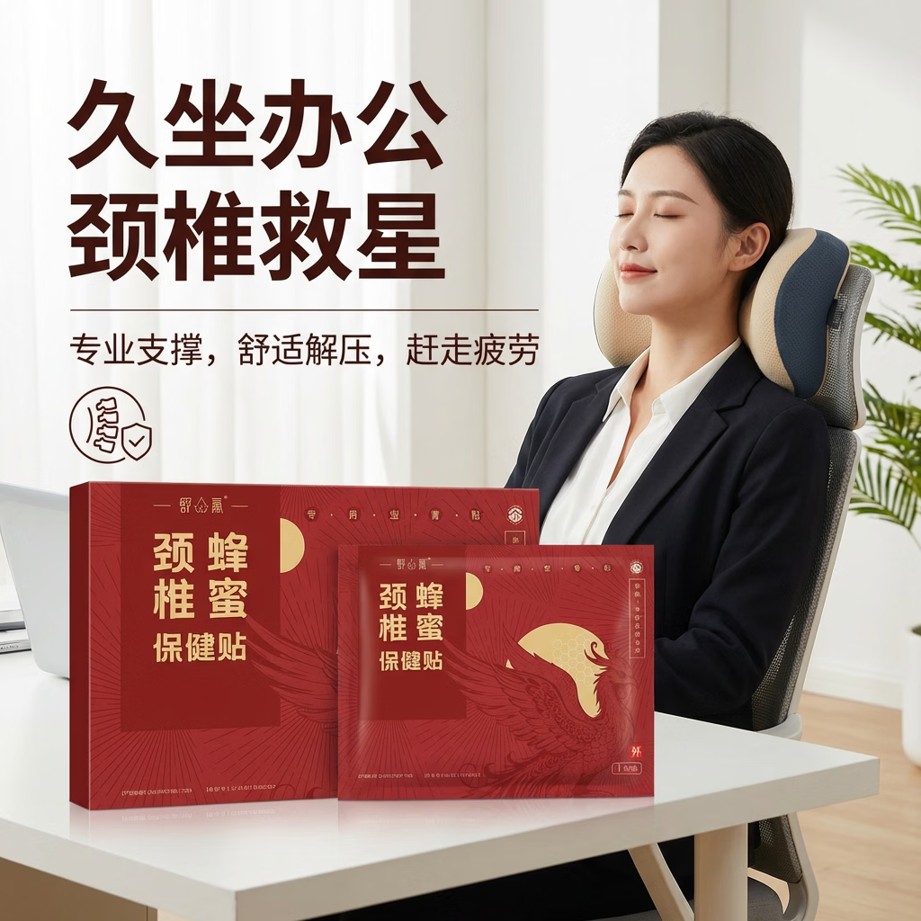 舒氪蜂蜜颈椎保健贴颈椎疼痛膏药贴中国发明专利纯草本萃取 巩固套餐：3盒/18片 蜂蜜基质  纯草本萃取