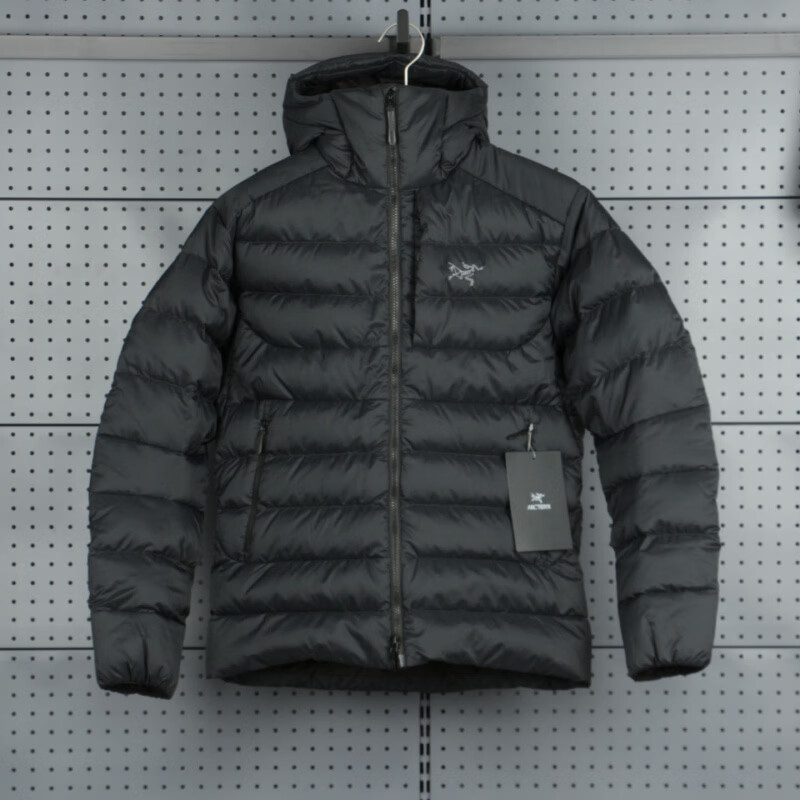 始祖鸟（ARC'TERYX）Arcteryx始祖鸟Thorium Hoody750蓬新款排骨羽绒服鹅绒棉服男 黑色_Black S _国内现货_假一赔万