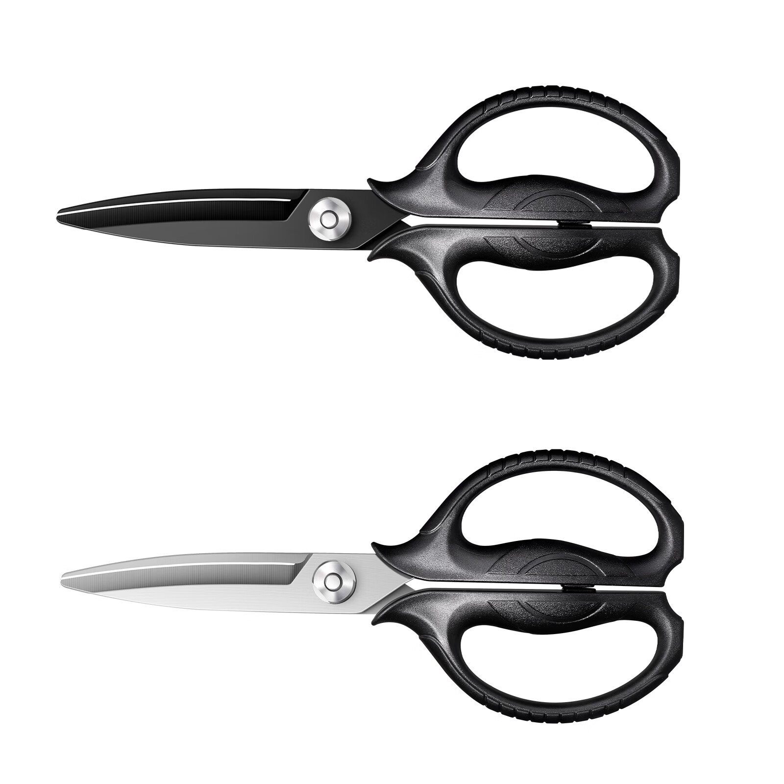 优赏新款强力鸡骨剪特大号多功能鸡骨剪家用剪鸡鸭鹅骨头专用厨房剪刀 原色黑柄剪刀