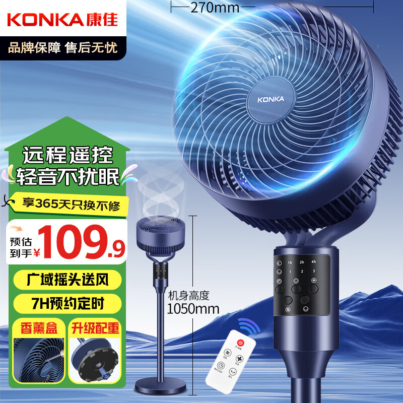 ���ѣ�KONKA������ѭ���ȵ���ȼ��÷���ң��̨ʽҡͷС������ʽ�������������Ƚ��ܽ�����Ƶ�����KXHS-1801E-P