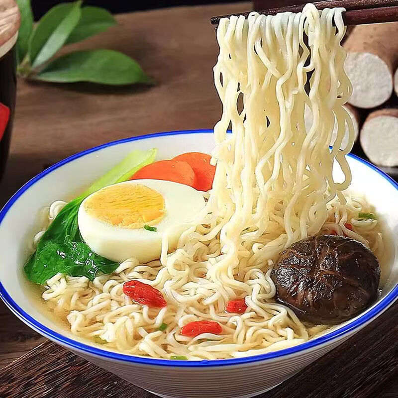 【买30送30】铁棍山药方便面非油炸轻食代餐粗粮整箱批发40g/ZQ 一包不到1块钱 【买30送30】到手60包 铁棍山药方便面