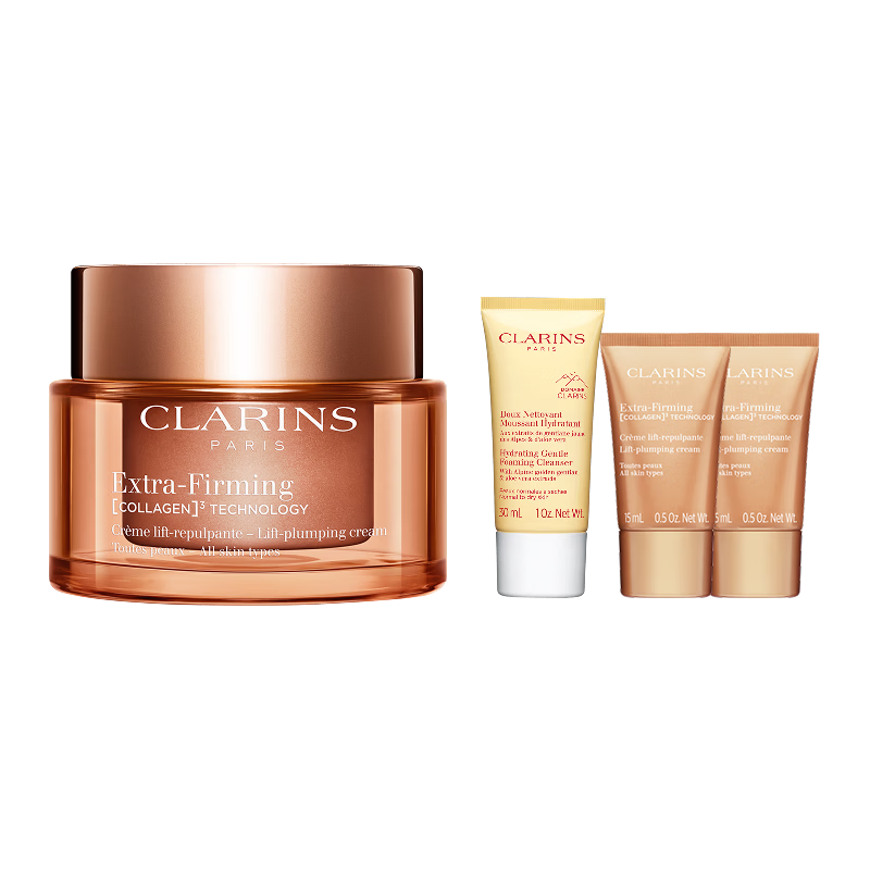 娇韵诗紧致弹簧霜50ml全肤质面霜维稳淡纹护肤品化妆品生日礼物送女友