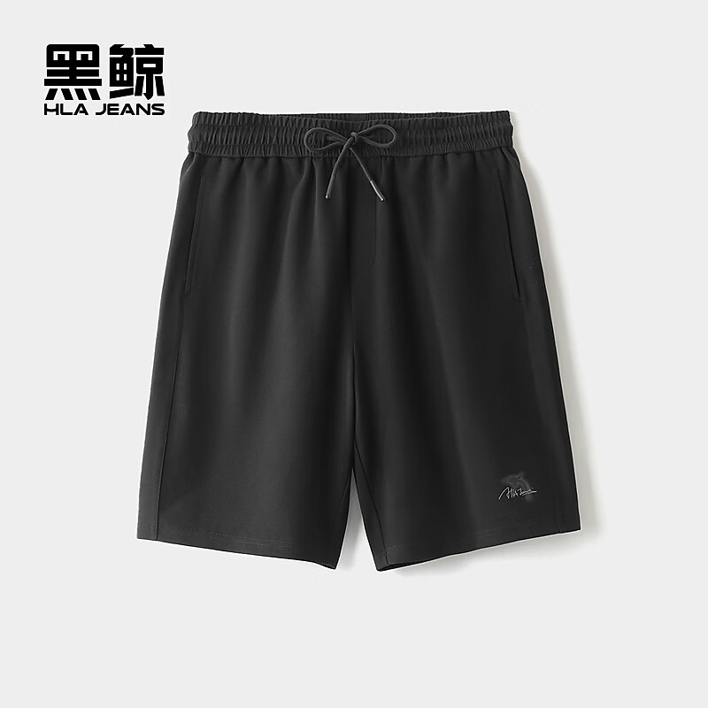 海澜之家旗下黑鲸男士下装5折合集，短裤86元起牛仔裤113元起