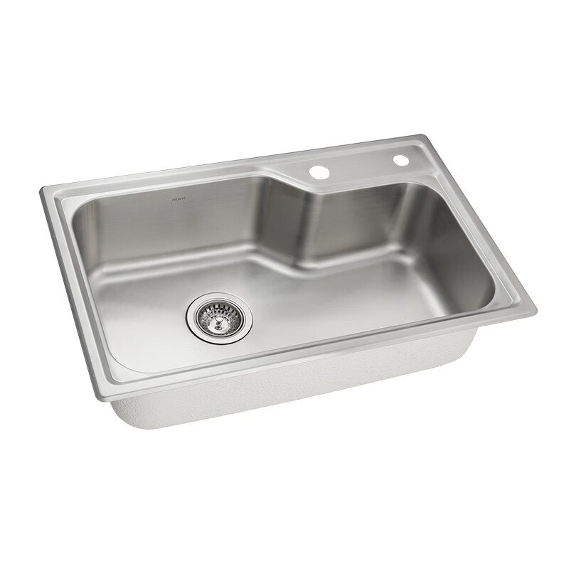 摩恩（MOEN）波顿700*430*200不锈钢台下式单槽 波顿700*430*200不锈钢台下式单槽