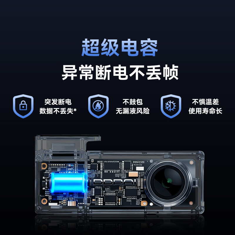 盯盯拍行车记录仪MINIPro 4K超高清夜视 360度旋转 F1.8大光圈 2026新款