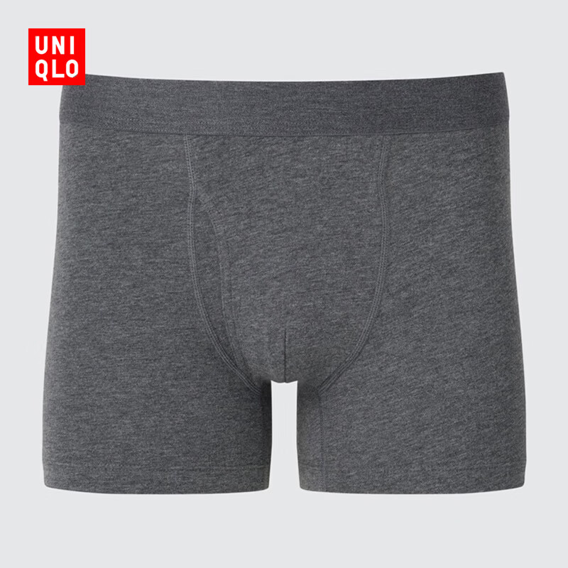 优衣库男装针织短裤/普通腰男士内裤26春夏新款482596 479495 482596/07青灰色 XL
