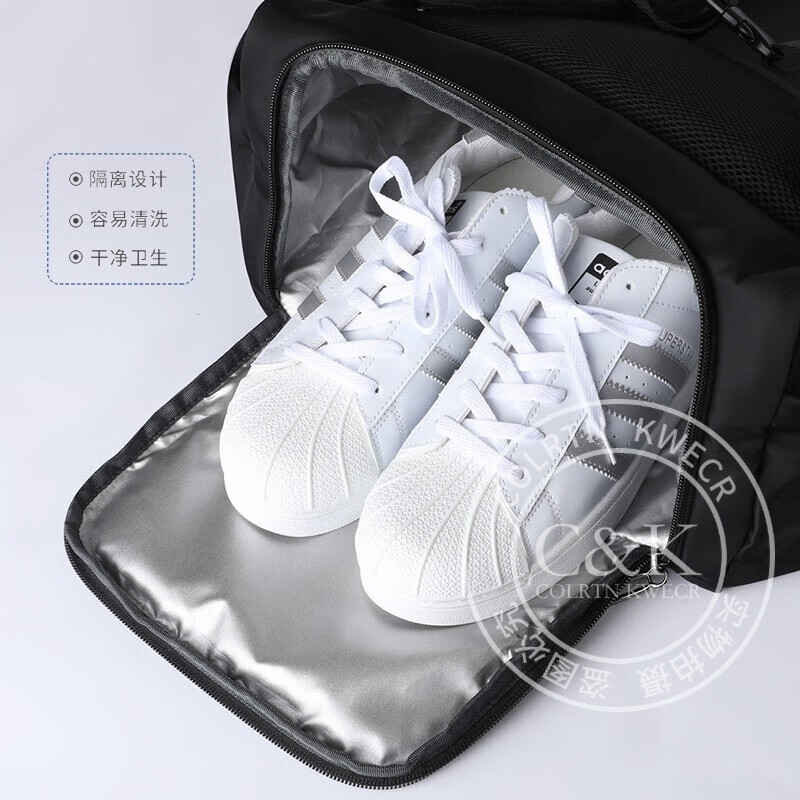 Colrtn Kwecr  男士新款旅行包大容量双肩包户外防泼水登山包耐磨书包奢侈品男 黑色大号54*40*20（16英寸）