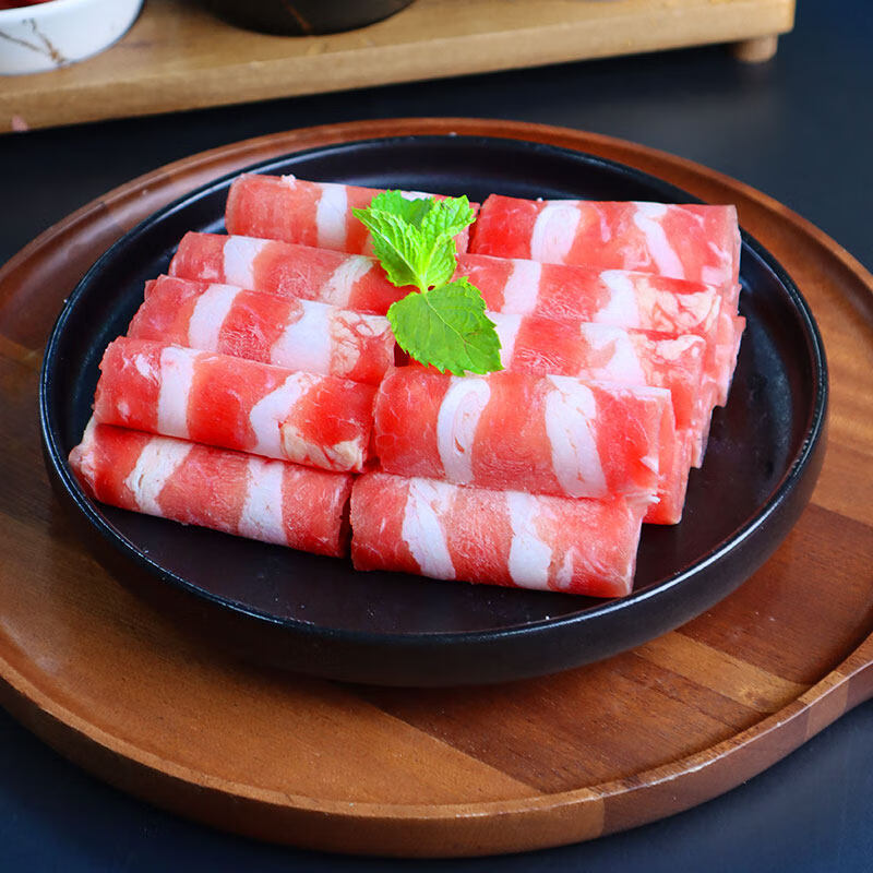大庄园（Grand Farm） 肥牛卷火锅肉片4斤调理非原切涮烤肉片肥牛片1kg*2 1kg*2