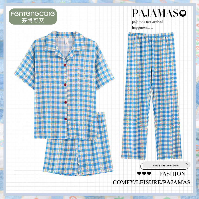 ���ڿɰ���FENTENGCARE����N��������װ˯��Ů���ļ����䳤��Ӵ��뿨ͨ˯ȹ�Ҿӷ����⴩ 5957 L 39Ԫ