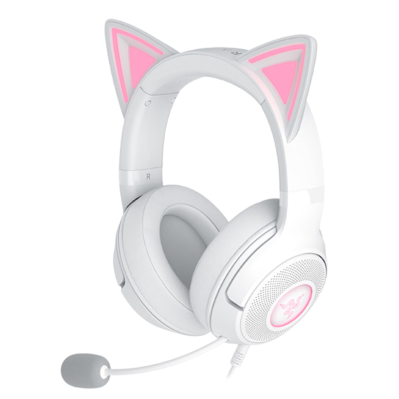 ���ߣ�Razer�� ����������èV2V3רҵͷ��ʽ����7.1���Ƶ羺��Ϸ���� �Լ����� ���Զ��� ��è�� V2 ��ɫ