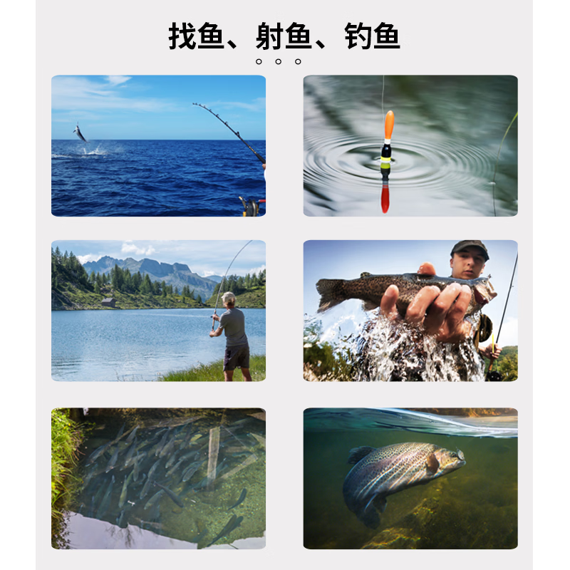 Shineye夏恩S20射鱼找鱼偏光眼镜骑行运动太阳镜开车墨镜钓鱼偏光镜高清 哑黑色TR塑钛镜框+黄底蓝膜偏光片