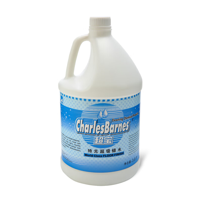 超宝特光超级蜡水3.8升瓶装大理石实木地板瓷砖免抛保护地面蜡 3.8升箱装4瓶