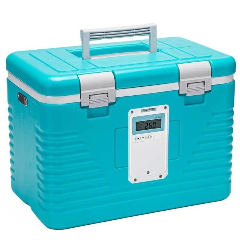 便携式带打印功能药品疫苗箱 gsp转运冷链血液疫苗试剂切片医用保温箱