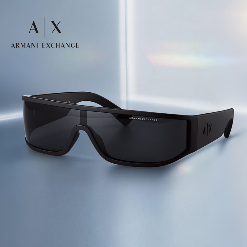 EMPORIO ARMANI阿玛尼太阳镜时尚潮流男士墨镜个性款0AX4153SU 0AX4153SU-836173亚光米色