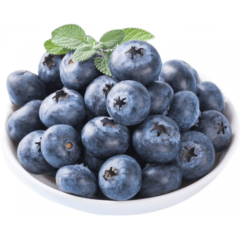 京地达正宗高山花香蓝莓 净重115g*4盒大果 单果18mm+源头直发包邮