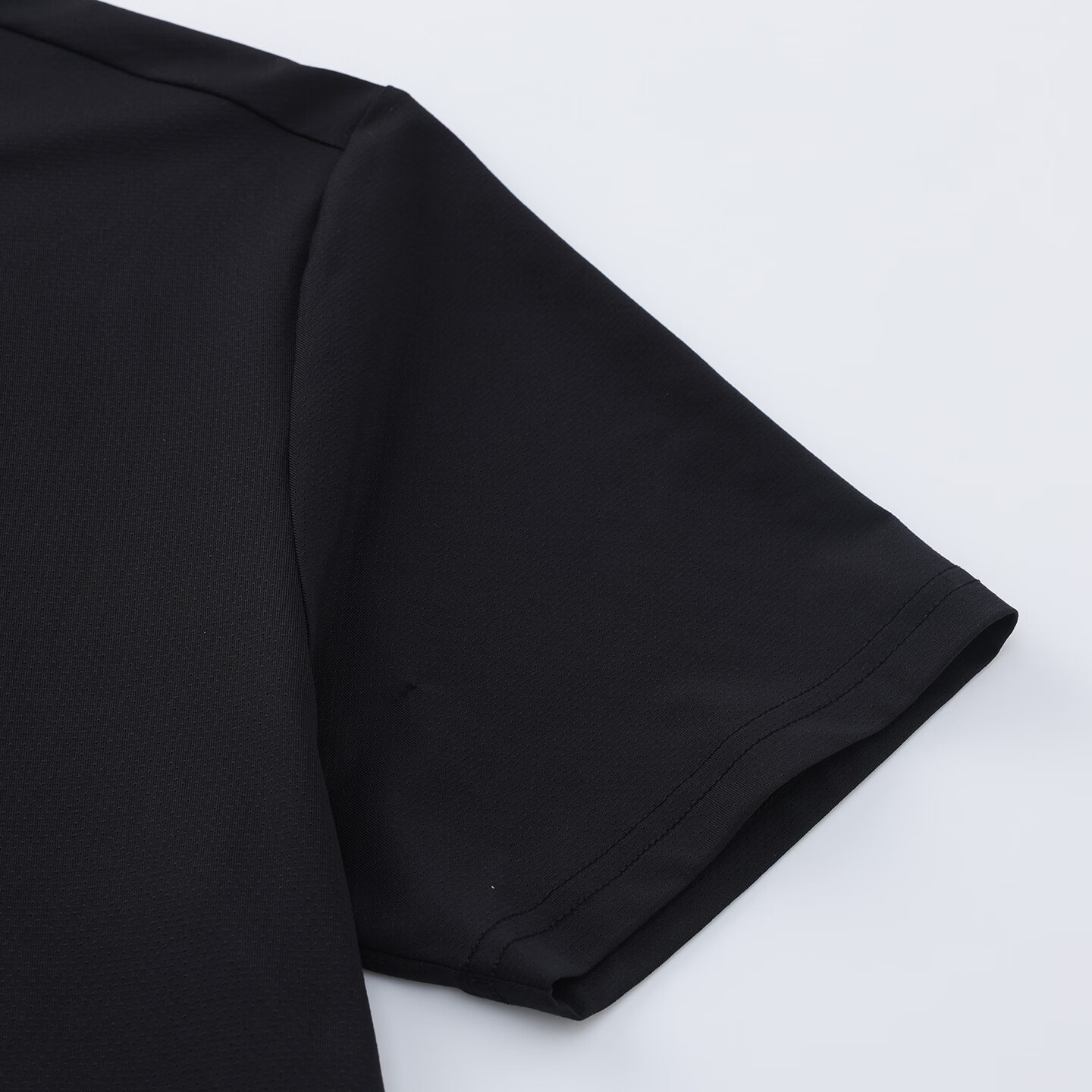 卡尔美（KELME）凉感T恤男2026夏季新品圆领运动透气跑步健身短袖 玛瑙黑 XL