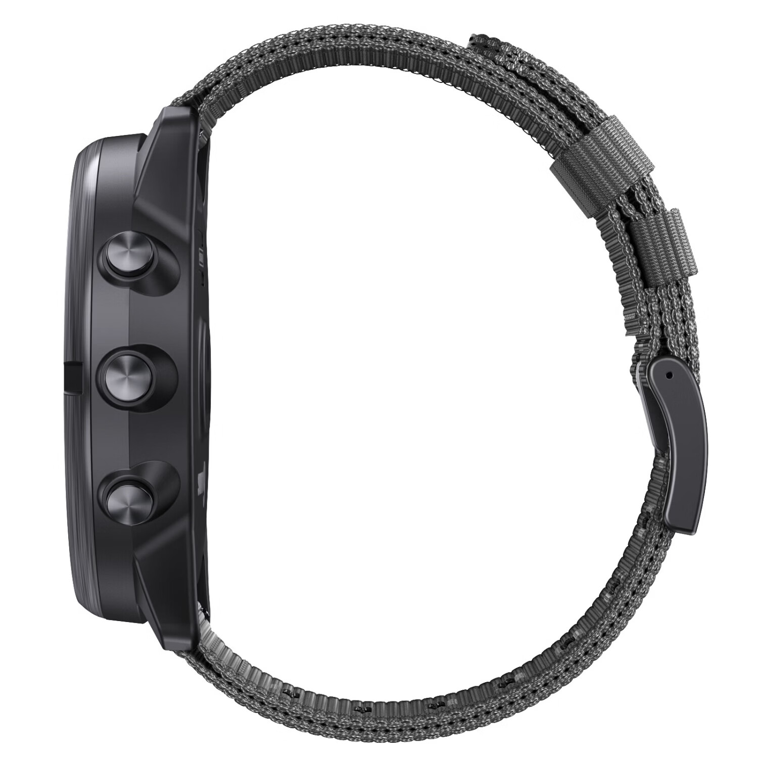 ENDUROBAND适用松拓7/9/9 Baro 松拓 Spartan 24mm尼龙表带透气表带运动腕带 灰色 颂拓-24mm宽接口