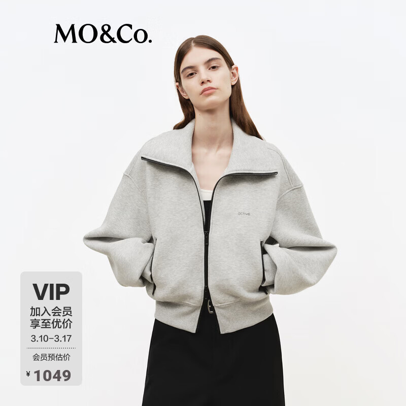 MO&Co.�п�����2026����Ʒ�����޶̿���췭��˫���������˶�MBF1JKTT11 ǳ����ɫ S /160 1217Ԫ