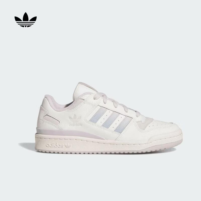 阿迪达斯 adidas【滔搏运动】三叶草男女FORUM LOW CL W潮流休闲鞋 JP9023 37