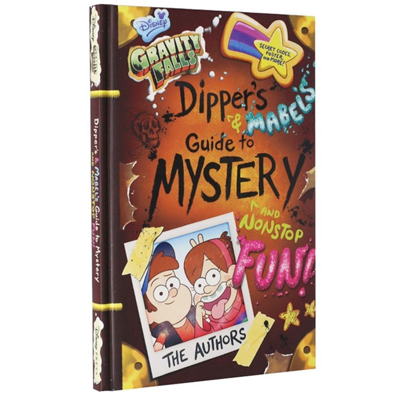 英文原版 怪诞小镇 迪普与梅宝的探秘和娱乐指南 dippers and mabel