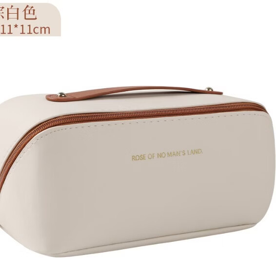 纳有风化妆包便携外出护肤品大容量枕头包设计旅行洗漱化妆品ins收纳包 ins风化妆包【颜色随机发货】*1