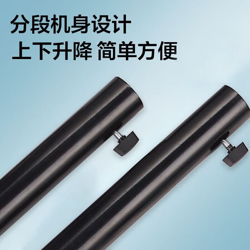 长城电风扇机械落地扇七叶台地两用风扇家用电扇大风量摇头扇风大音轻立式电扇 升级机械台地两用款FS-30（2）p黑