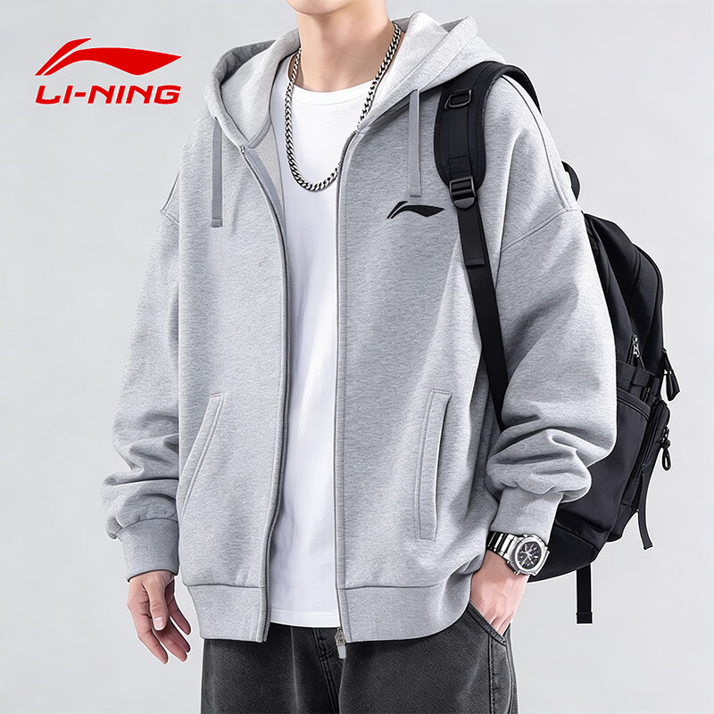 ���ڲ�����������LI-NING�������д������¿��ɫ��ñ���¿������г���ٴ��˶�����������װ ǳ���� ��ñ-�ڴ������� L (175) 125.09Ԫ