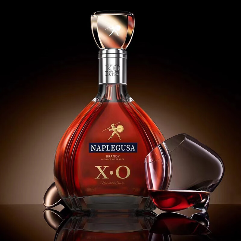 拿破仑古萨正品拿破仑古萨XO白兰地法国原装进口洋酒40度VSOP洋酒可乐桶基酒 拿破仑古萨VSOP 700mL 1瓶
