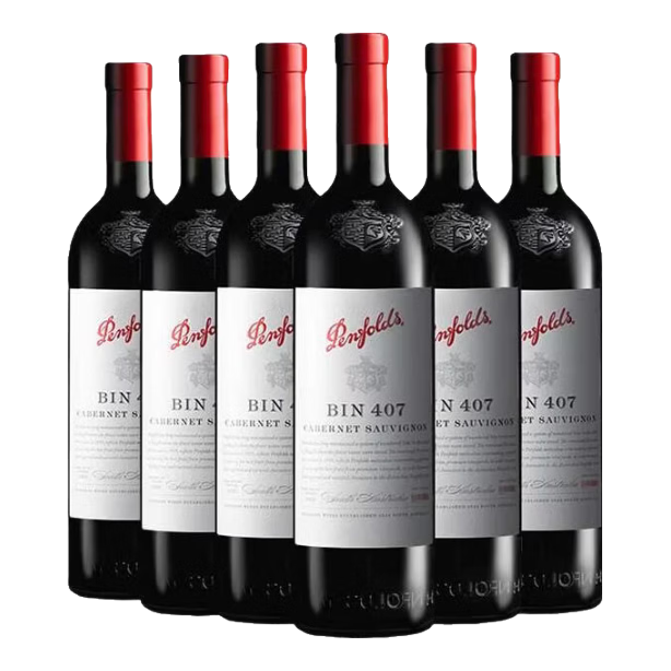 ������Penfolds��BIN407 ��ϼ��ɺ����Ѿ� ľ������װ ����ԭƿ���� 750ml*6ƿ