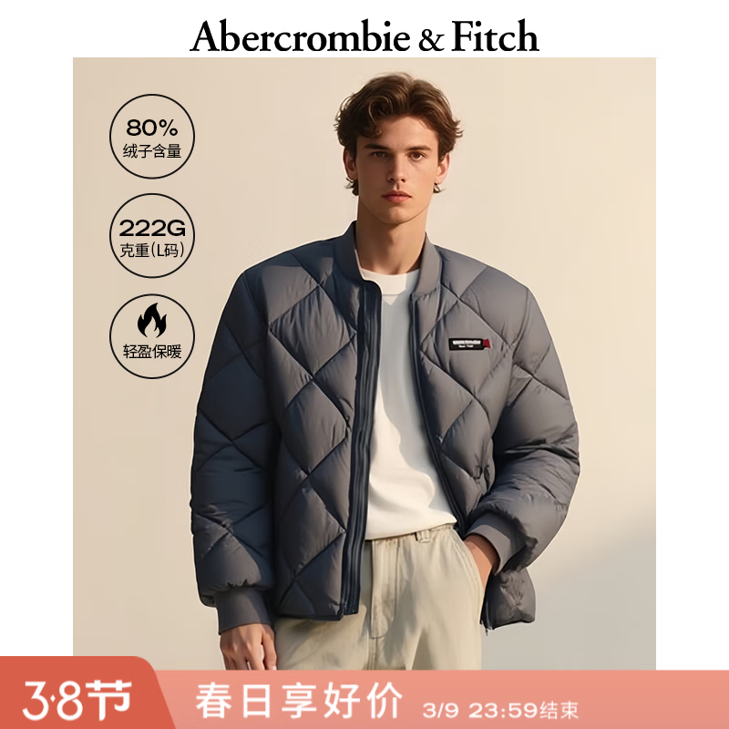 Abercrombie & Fitch��װ25�ﶬ�¿����LOGO˫ͷ������������޷�132-5193 ��ɫ XL (180/116A) 347.48Ԫ