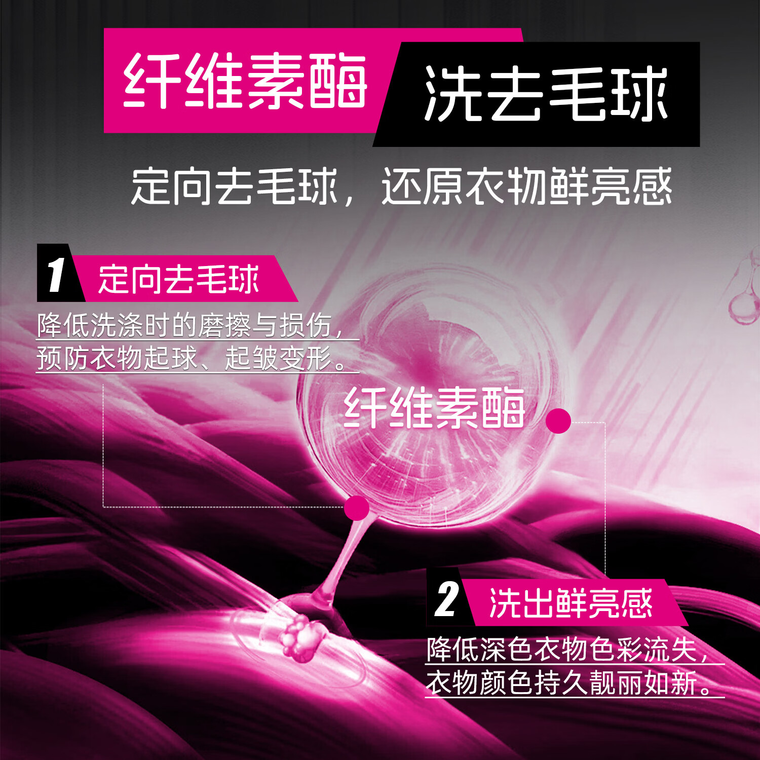 大公鸡管家（CHANTE CLAIR）深色衣物专用 黑色护色洗衣液  深色护色洗衣液1500ml