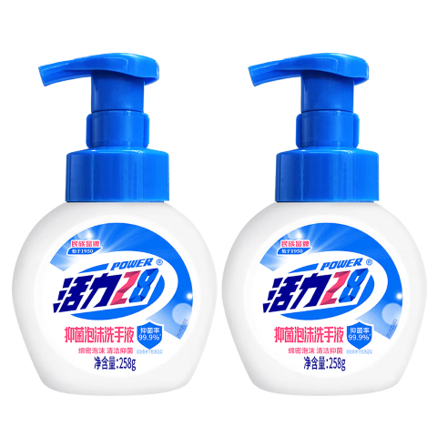 ����28 ��ĭϴ��Һ ����װ 258g*2ƿ  10.9Ԫ