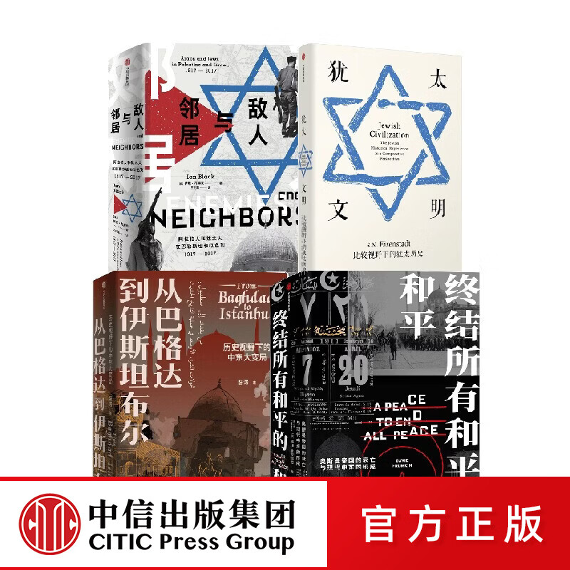 中信出版中东大变局 全球视野下的中东（4册） 昝涛等著 中信出版社正版图书 中东大变局：全球视野下的