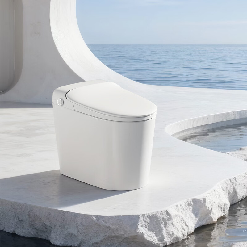 瑞尔特（R&amp;T）全智能马桶灵珑系列小户型AI自清洁泡沫盾翻盖坐便L6 400超体