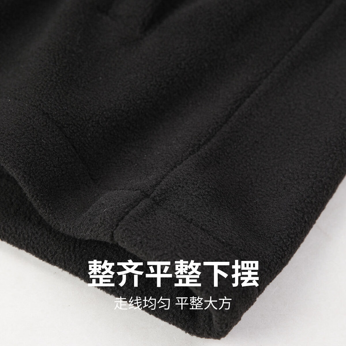 马克华菲【柔软舒适摇粒绒】夹克男26春秋新款休闲防风保暖抓绒衣休闲外套 黑色 M