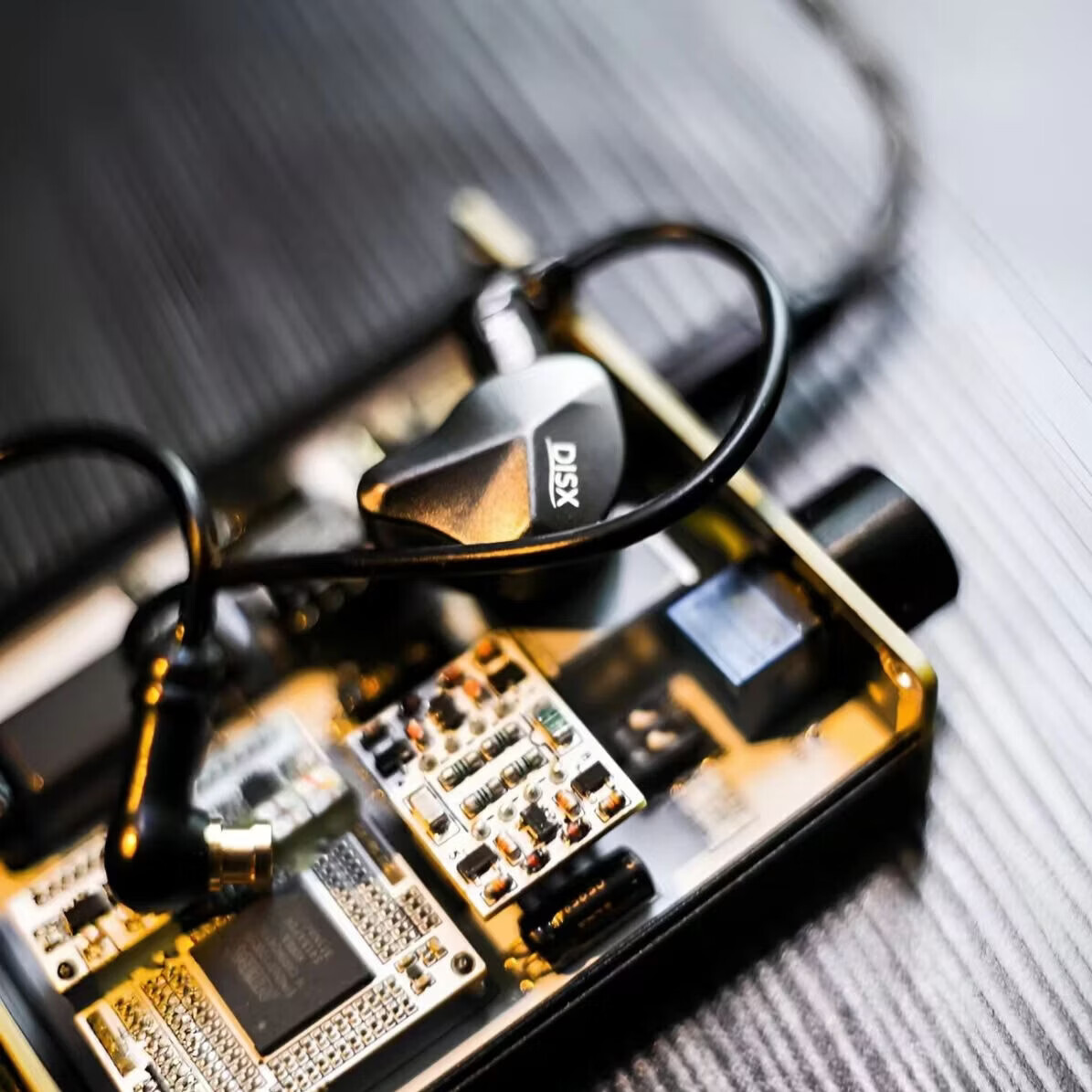 DISX谛士入耳式专业直播监听高保真HIFI耳机直播/K歌/游戏/音乐睡眠耳机重低音手机电脑声卡适用 disx谛士 D-1(1.2m线)