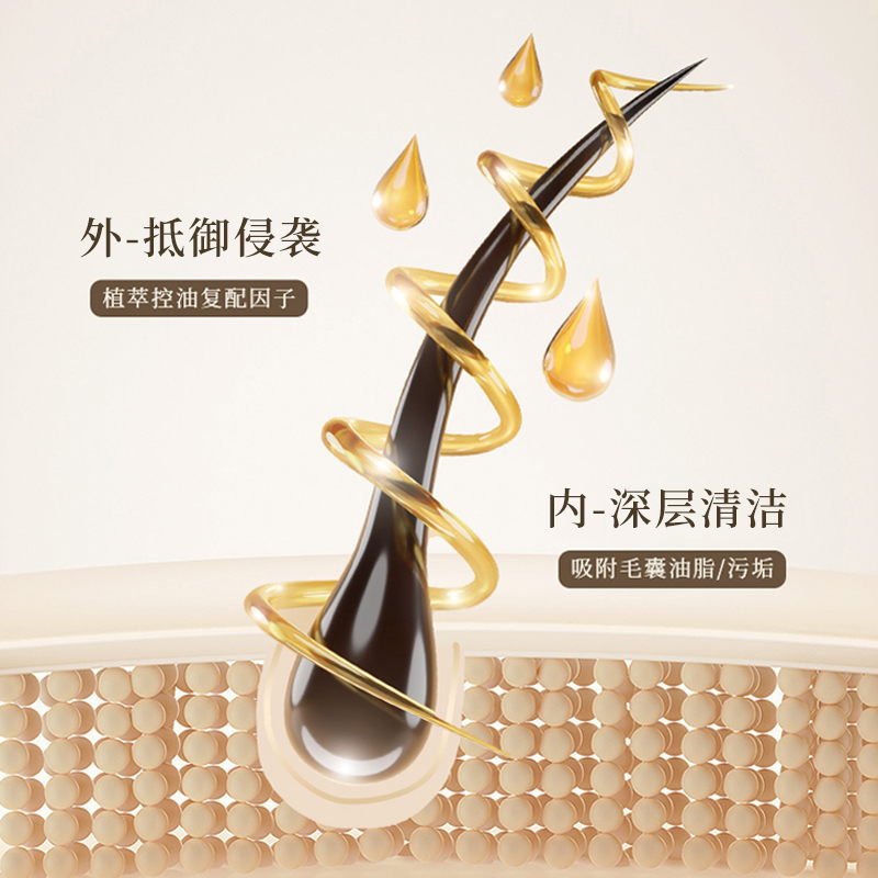 春蔻新品洗发水男女士氨舒爽控油去屑止痒持久蓬松留香洗发膏露620ml 【绝配组合】洗发水+护发素620ml*2 -去屑控油柔顺止痒-