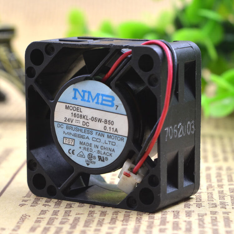 全新原装 NMB 4020 DC24V 0.11A 1608KL-05W-B50 变频器风扇