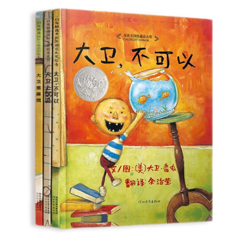 大卫不可以（套装共3册）  爱才是真理 绘本大师大卫.香农作品3-6岁（启发出品）怎么样,好用不?